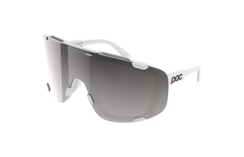 Cykelglasögon POC Devour Hydrogen White/Clarity Road/Sunny Silver Outlet