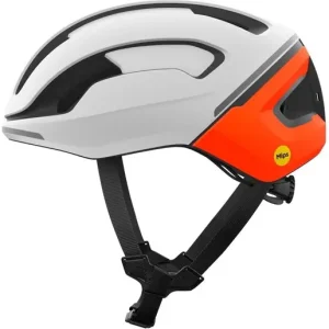 Cykelhjälm POC Omne Beacon MIPS Hydrogen White/Fluorescent Orange Matt risnedsättning