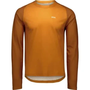Cykeltröja POC M's Motion Air L/S Jersey Bauxite Brown Utförsäljning
