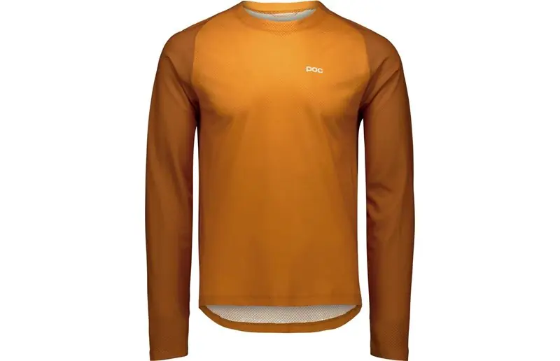 Cykeltröja POC M's Motion Air L/S Jersey Bauxite Brown Utförsäljning