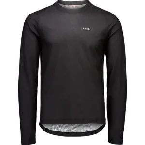 Cykeltröja POC M's Motion Air L/S Jersey Uranium Black Kampanjpris