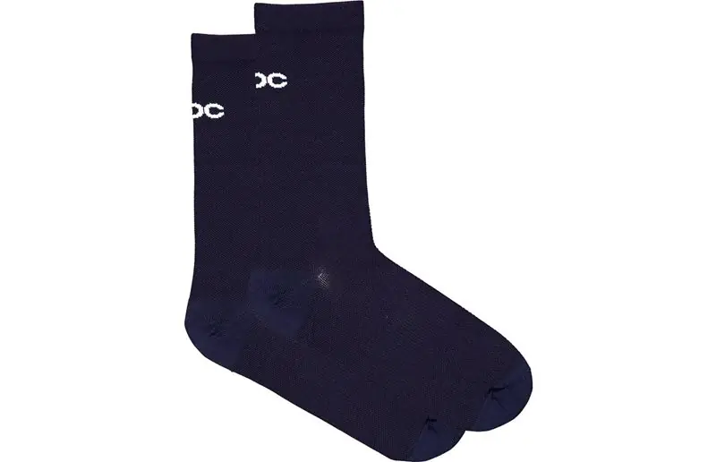 Cykelstrumpor POC Cadence Road Long Socks Apatite Navy Begränsat erbjudande