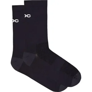 Cykelstrumpor POC Cadence Road Long Socks Uranium Black Populärt val