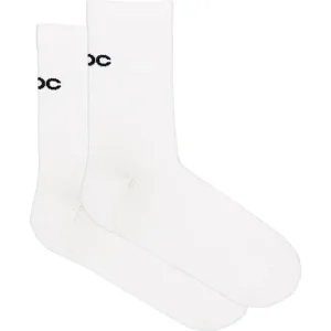 Populärt val Cykelstrumpor POC Cadence Road Socks Hydrogen White