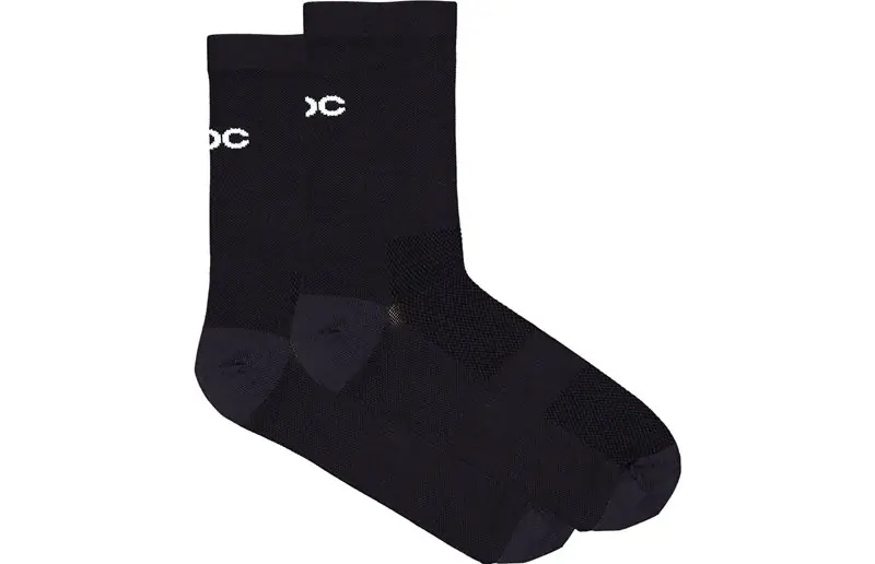 Sänkt pris Cykelstrumpor POC Cadence Road Socks Uranium Black