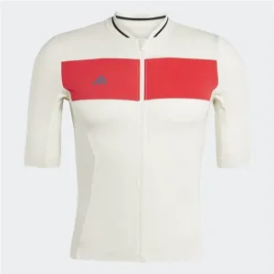 Cykeltröja Adidas Tempo 3-Stripes Legacy M White Premium