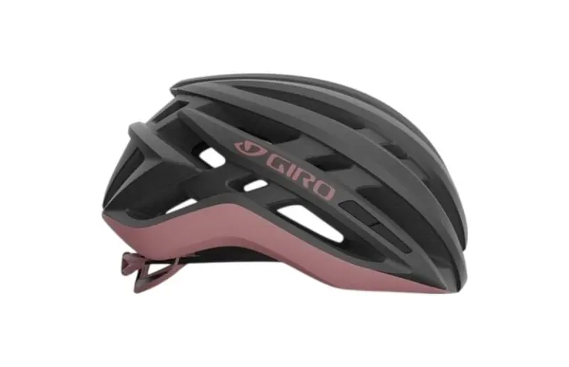 Billig Cykelhjälm Giro Agilis Mips Metallic Coal/Dusty Rose