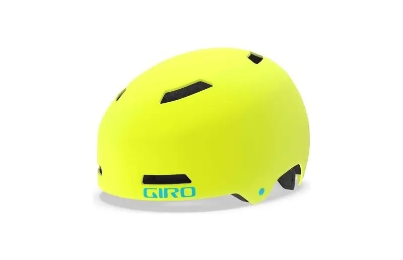 Cykelhjälm GIRO Dime FS Kids Mat Citron/Iceberg Begränsat erbjudande