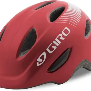 Cykelhjälm GIRO Scamp Kids Mat Dark Red Reapris