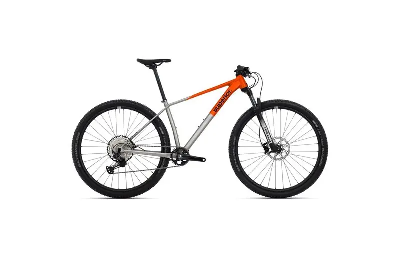 Expressleverans Hardtail MTB Superior XP 6.2 Gloss Brushed Alu/Red