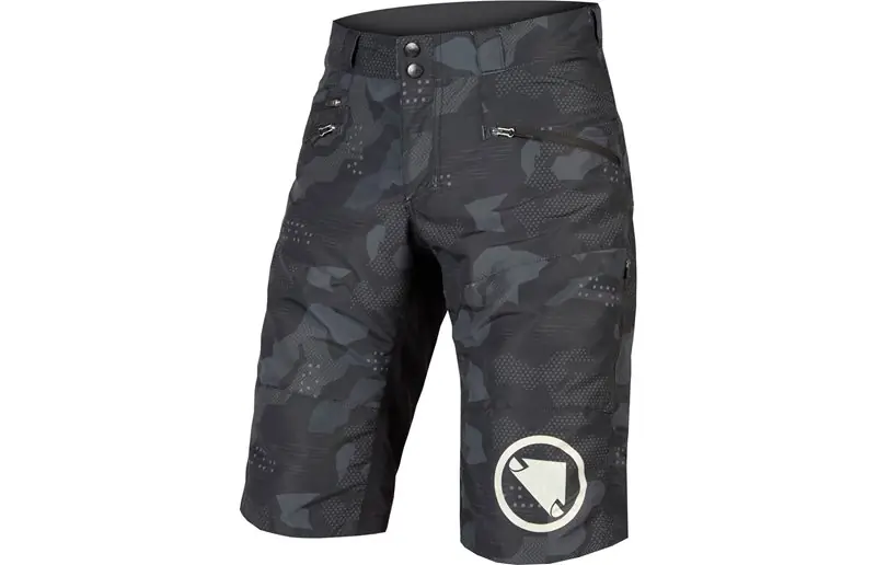 Cykelbyxor Endura Singletrack Short Ii Black Camo Utförsäljning