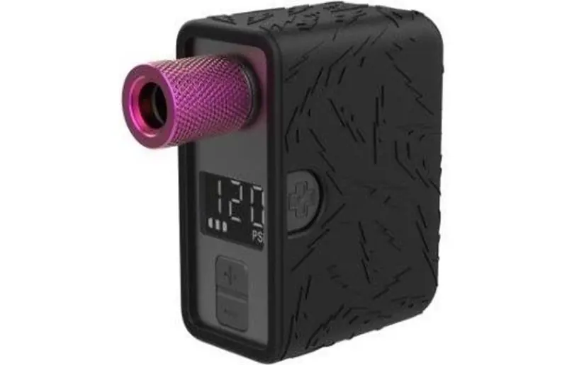 Erbjudande Cykelpump Airmach Electric Mini Pro Inflator MUC-OFF Black/Pink