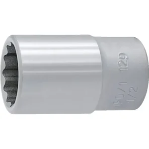 Hylsnycklar Unior 1/2" Drive Socket 30mm Silver Begränsat erbjudande