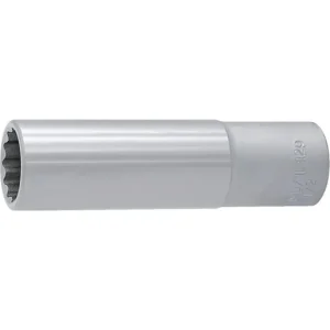 Hylsnycklar Unior 1/2" Drive Socket 17mm Silver Billigare