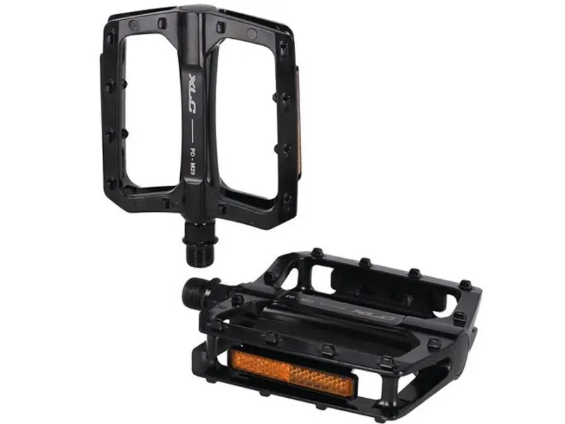 Reapris XLC Aluminium Pedaler, Svart