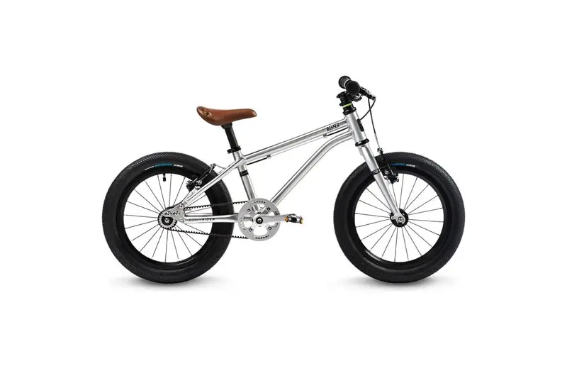 Snabb leverans Barncykel Early Rider Belter 16 Brushed Aluminium