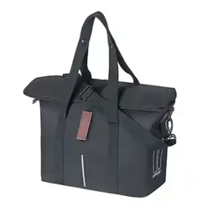 Basil City Shopper Sidoväskor Svart, 8-11 L Kundfavorit