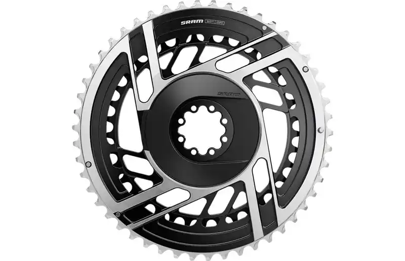 Bästa pris Framdrev SRAM Red E1 2x Non-Powermeter Chainring Kit Black/Silver