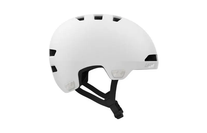 Begränsat antal Cykelhjälm Lazer Maze JR KinetiCore Grönt Spänne Black/Dotted Reflective