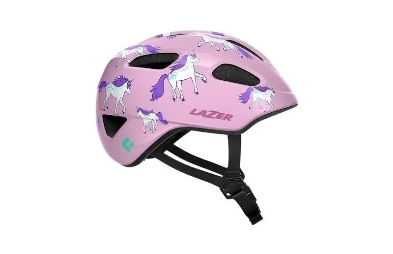 Cykelhjälm Barn Lazer Nutz 2.0 KinetiCore Unicorns Reapris