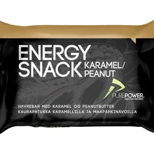Köp nu PurePower Energy Bar, Karamell + Peanut