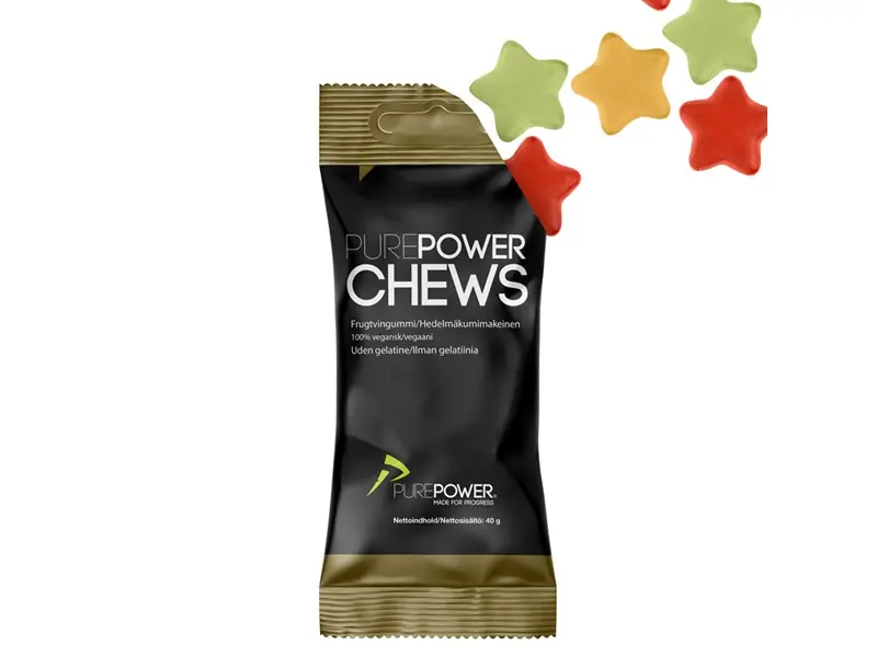 Billig PurePower Chews Vingummi, Frukt