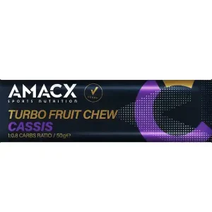 Amacx Turbo Frukttugg, Svartvinbär - 12 st. Kundfavorit