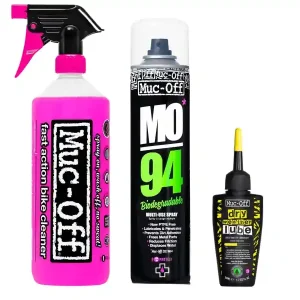 risnedsättning Muc-Off Wash, Protect, Dry Lube Kit