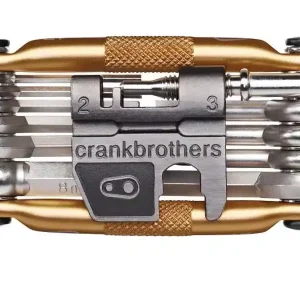 Crankbrothers M17 Gold Vikbart verktyg, 17 Funktioner Rabatt