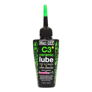 Bästa pris Muc-Off C3 Ceramic Lube Torrt Kedjeolja, 50ml
