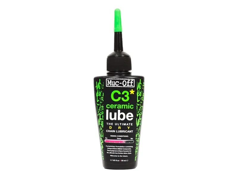 Bästa pris Muc-Off C3 Ceramic Lube Torrt Kedjeolja, 50ml