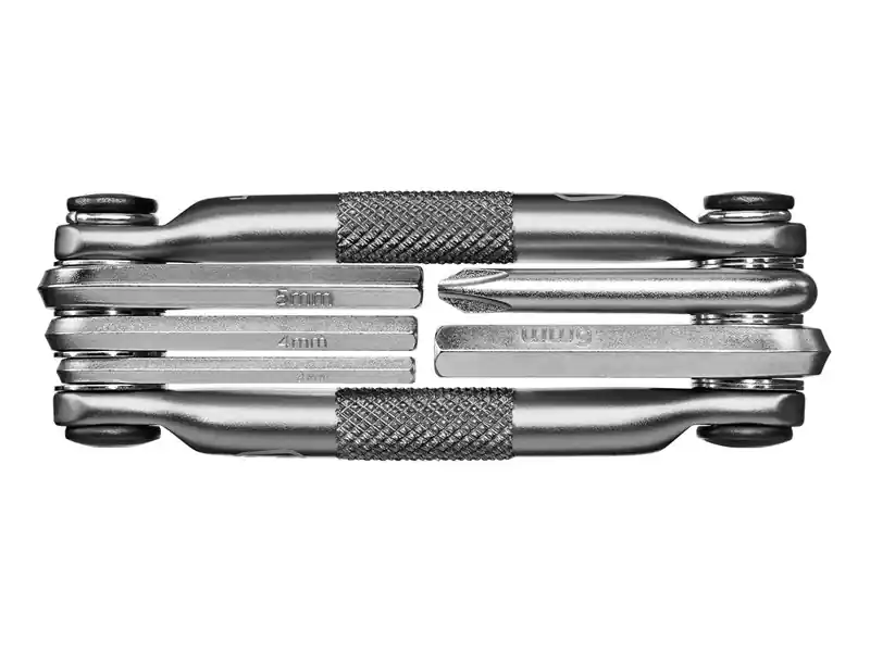 Bästa pris Crankbrothers M5 Silver Vikbart verktyg, 5 Funktioner