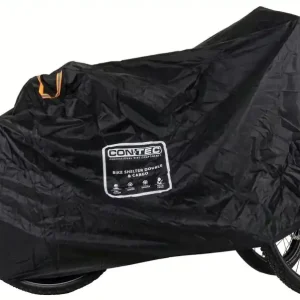 I lager Contec Bike Shelter dubbel- och lastcykelskydd, svart